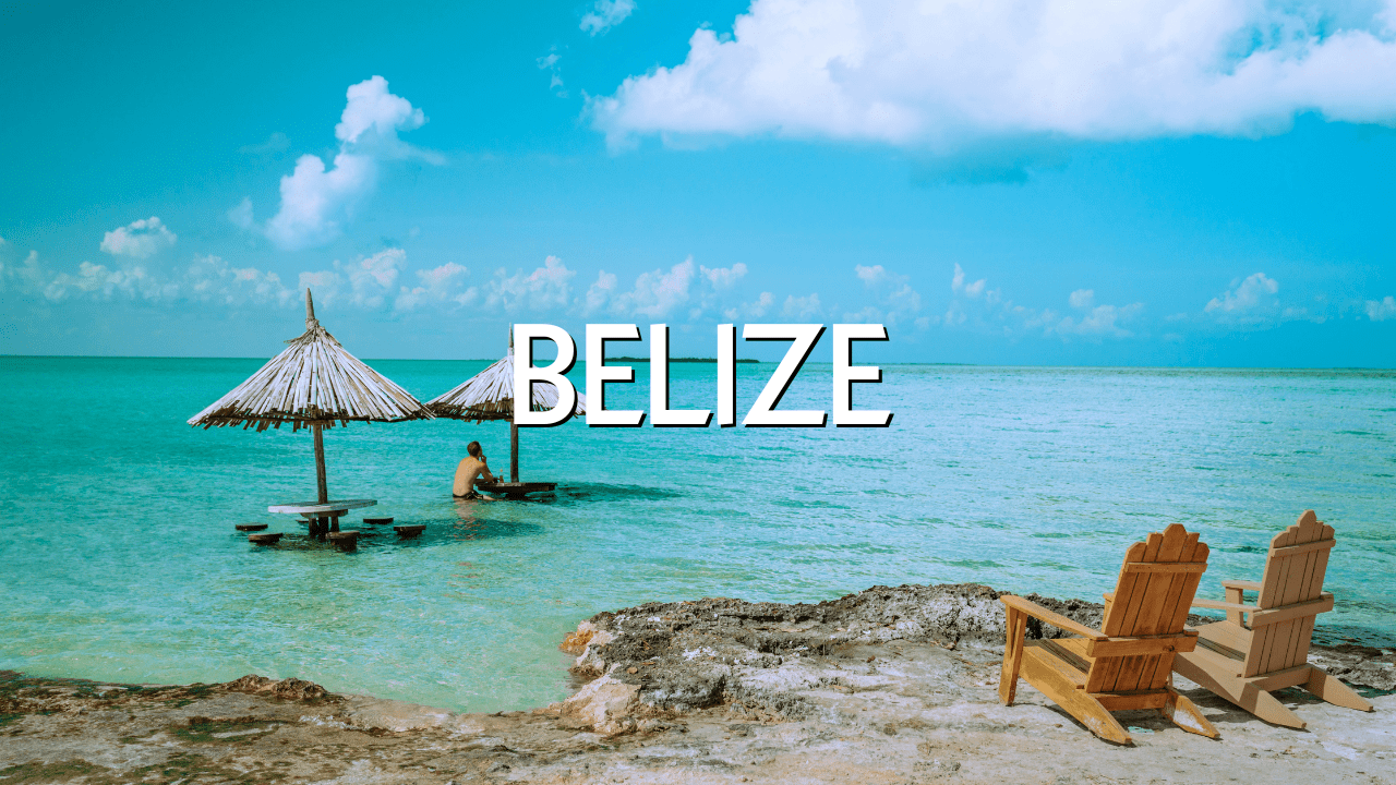 plage paradisiaque au belize