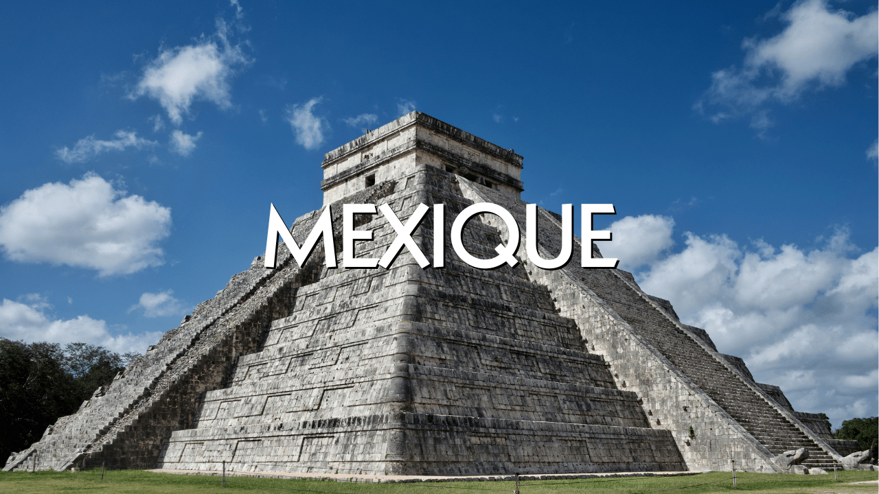 temple pyramidale au mexique, chichen itza